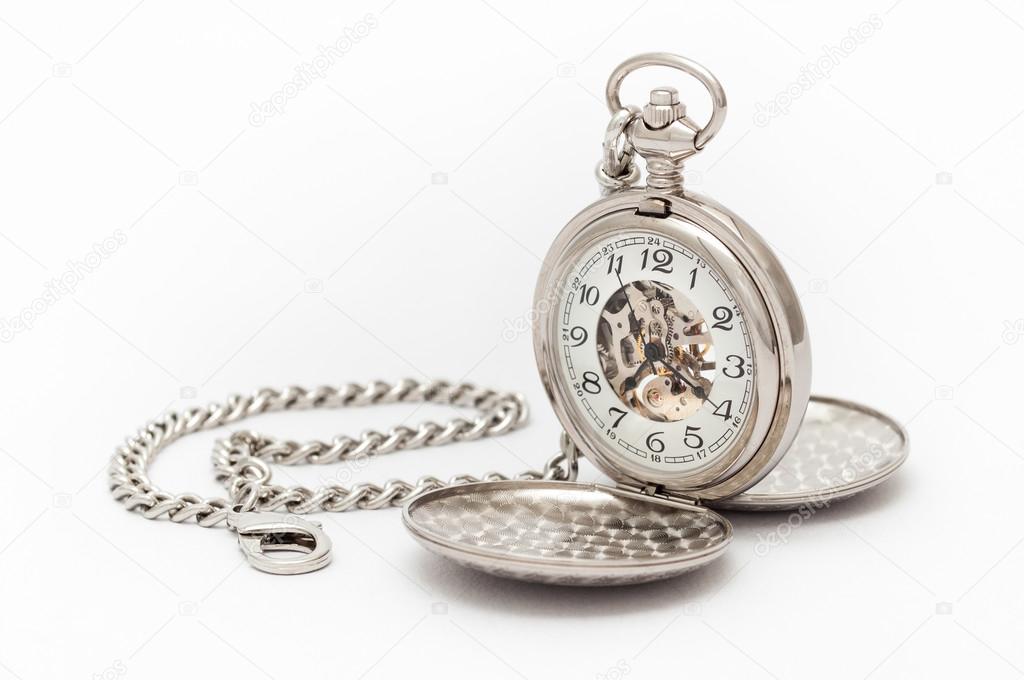 Old silver pocket watch