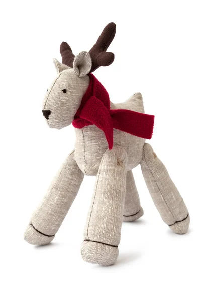 Christmas toy - deer. — Stock Photo, Image