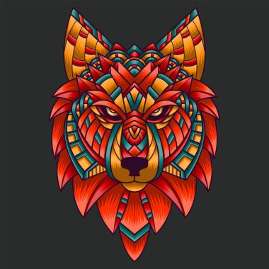 Soyut Renkli Süslü Doodle Sanat Kurdu İllüstrasyon Çizgi Film Kavram Vektörü. Logo, Duvar Kağıdı, Tatto, Arkaplan, Kart, Kitap İllüstrasyonu, Tişört Tasarımı, Etiket, Kapak, vb.