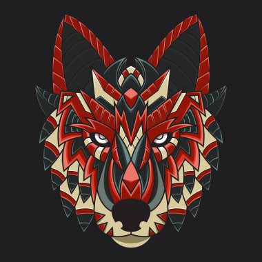 Soyut Renkli Süslü Doodle Sanat Kurdu İllüstrasyon Çizgi Film Kavram Vektörü. Logo, Duvar Kağıdı, Tatto, Arkaplan, Kart, Kitap İllüstrasyonu, Tişört Tasarımı, Etiket, Kapak, vb.