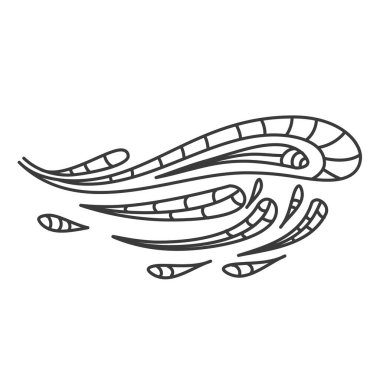 Kabile süslemeleri ile klasik vektör kanadı. Geleneksel etnik geçmiş, dövme, Afrikalı, Hintli, Taylandlı, maneviyat, boho tasarımı. Baskı, posterler, tişörtler, tekstil, boyama kitabı.