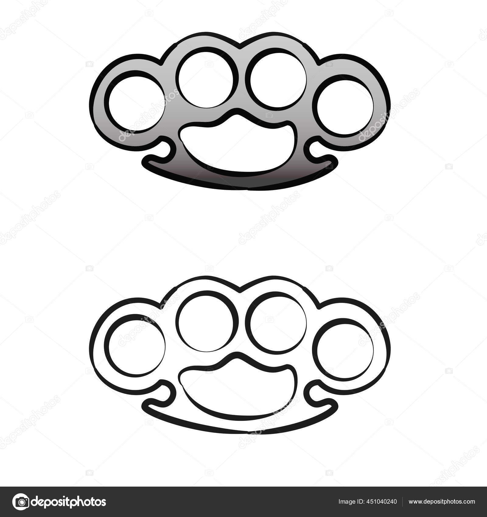 Brassknuckles. Design element 7958966 Vector Art at Vecteezy