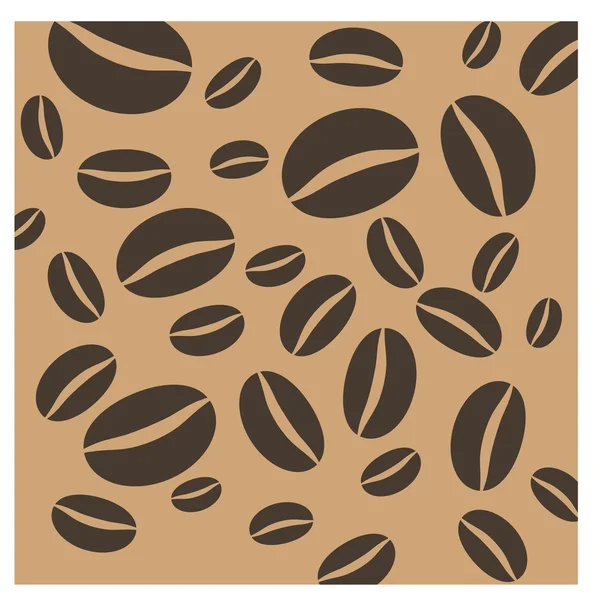 Coffee background - vector image — Stock Vector
