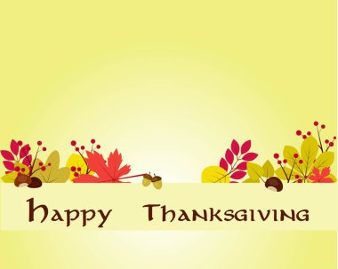 Sonbahar arka plan - illüstrasyon