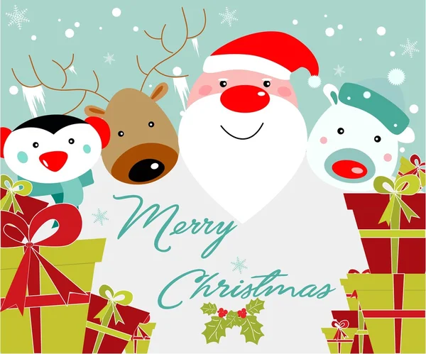 Merry Christmas - vector image — Stock Vector