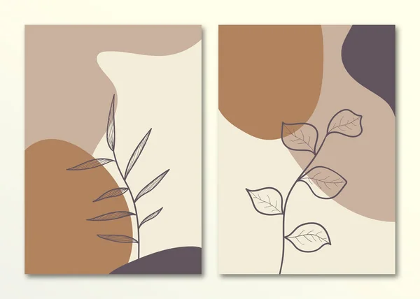 Özet bitkiler ve yapraklar