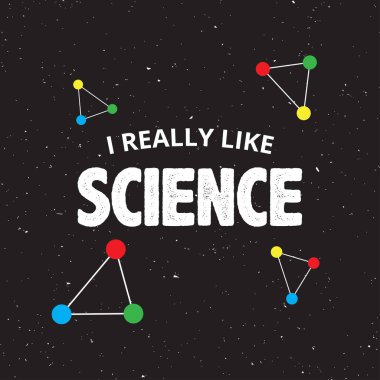 Bilim illüstrasyon arka planı