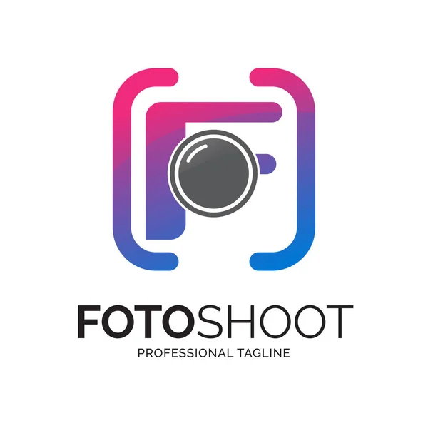 Foto harfli f logosu. Kamera logosu