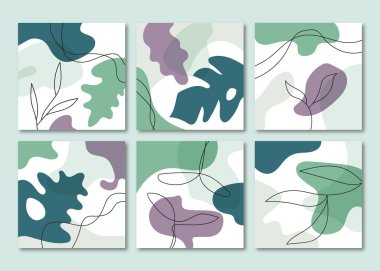 Soyut egzotik çiçek ya da çiçek çizimi tasarımı. yaz bitkileri arka plan şablonu tasarımı