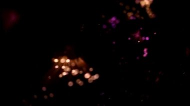 ışık soyut, sihirli parlaklık, hareket