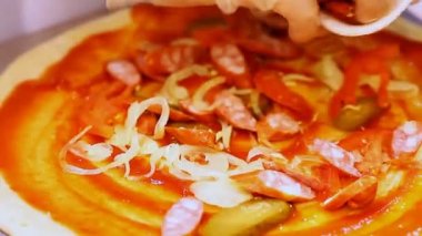 Pizza, Şef, yakın çekim