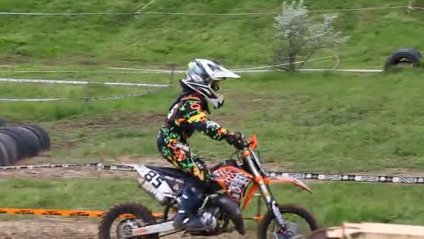 COUNTRY CROSS KTM, Extreme enduro MOTO SPORT Quad bikes — Vídeo de stock