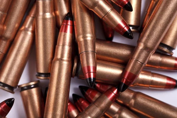 Bullets isolated — Stock Photo, Image