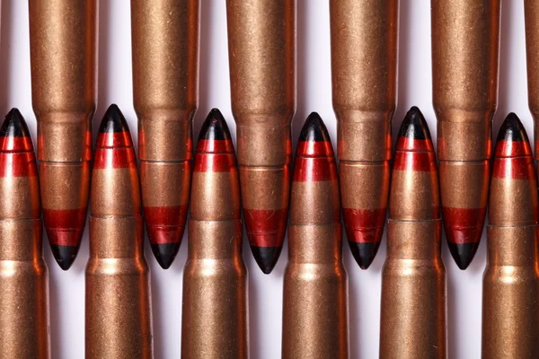 Bullets isolated — Stock Photo, Image