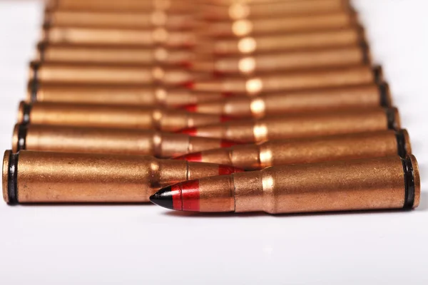 Bullets isolated — Stock Photo, Image