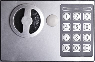 şifreli kilit yakın çekim