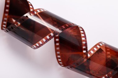 Fotoğraf filmi negatif izole