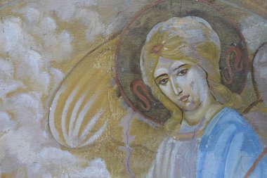 Duvardaki Vintage dini resimler