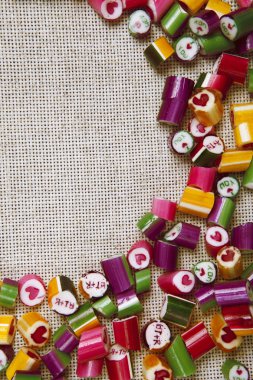 arka plan şeker karamel rengi, çerçeve