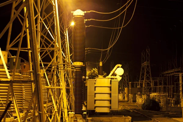 Power plant background electricity — Stock Photo, Image