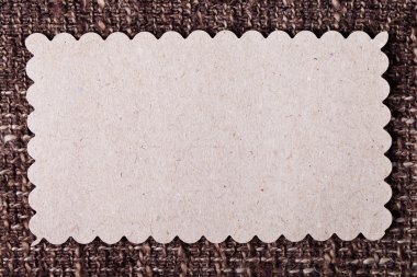 biçimli metin için kağıt parçası