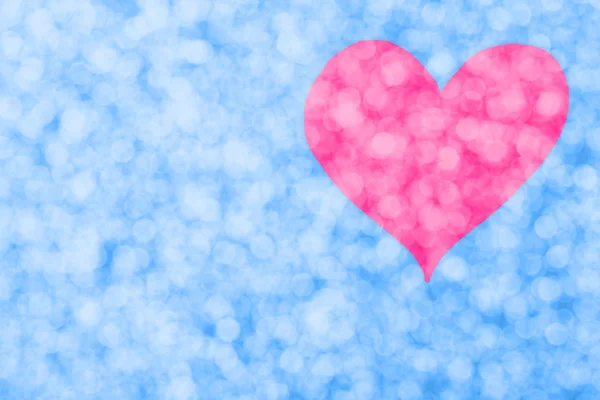 Abstract Love Heart bokeh — Stock Photo, Image