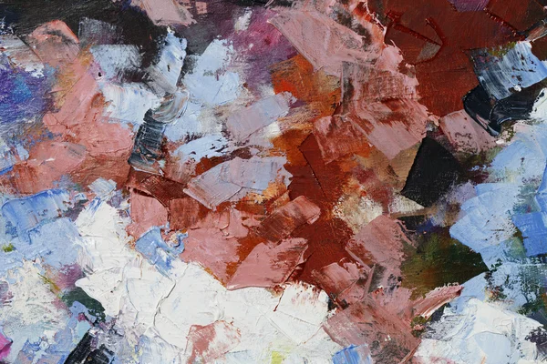 Pintura al óleo colorido textura primer plano, hermoso arte de fondo —  Fotos de Stock