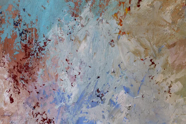 Tekstur cat minyak penuh warna closeup, latar belakang seni yang indah — Stok Foto
