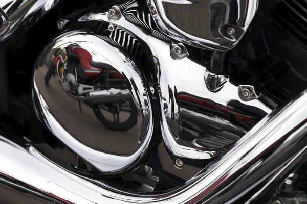 Beaux détails en gros plan d'une moto — Photo