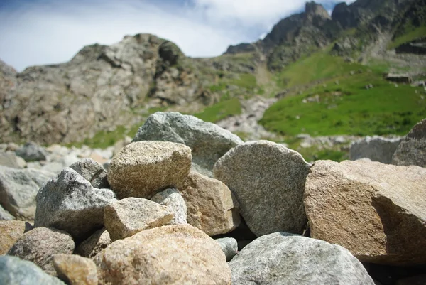 Paesaggio di montagna, bellissimo sfondo naturale — Foto Stock