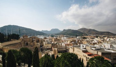 Kartagena şehrinin gündüz görüntüsü