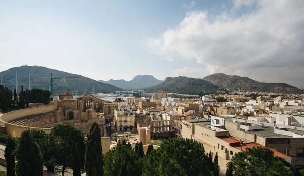 Kartagena şehrinin gündüz görüntüsü