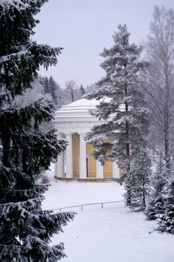 Pavlovsk Parkı 'ndaki pavyon