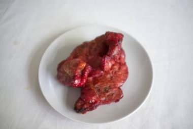 Kızarmış kırmızı domuz eti, Tayland mutfağı, Çin yemeği.