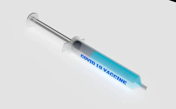 Illustration Covid19 Vaccines Bottles Light Base Abstract Background — 스톡 사진