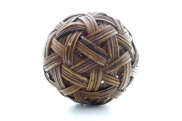 Rattan ball, bambú ball —  Fotos de Stock