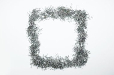 Zımba iğne kare, dikdörtgen çerçeve şeklinde kullanılan