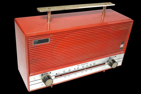 Retro radio-ontvanger van de vorige eeuw — Stockfoto