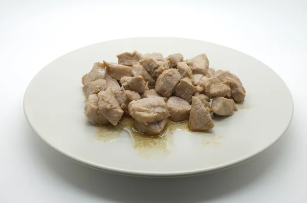 Dice steak — Stock Photo, Image