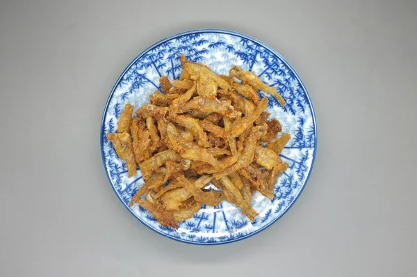 Crujiente pescado seco frito — Foto de Stock