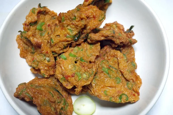 Fried fish paste balls, Thai food — Stock Photo, Image