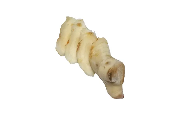 Fresh galangal isolated on white background — Stock Photo, Image