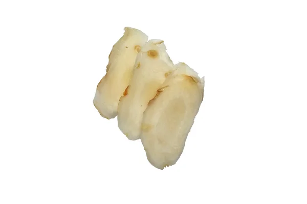 Fresh galangal isolated on white background — Stock Photo, Image