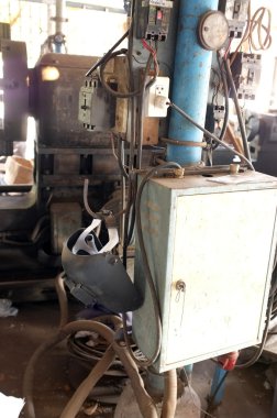 Takım ve makine bol endüstriyel atölye