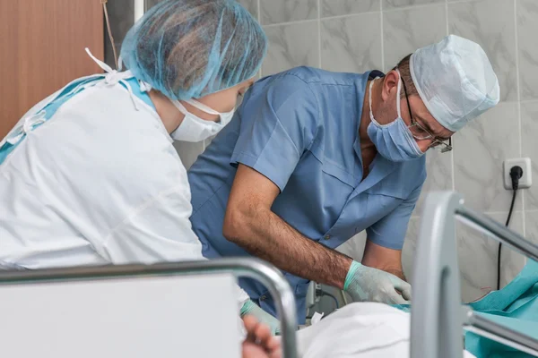 Anestezi, ameliyat için hazırlık.