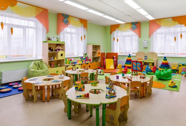 Spielezimmer im Kindergarten — Stockfoto