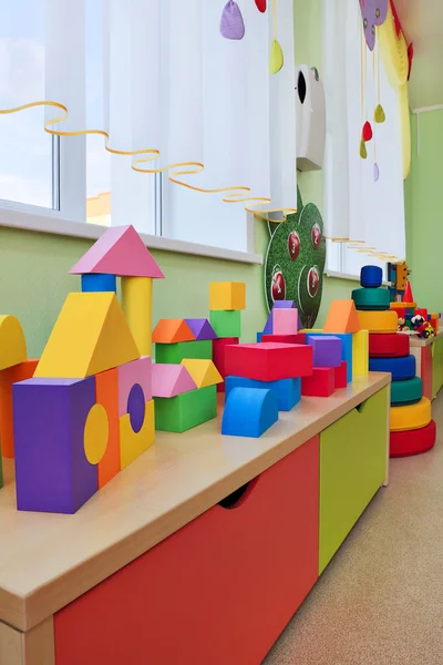 Toys made of geometric shapes — Stock Photo, Image