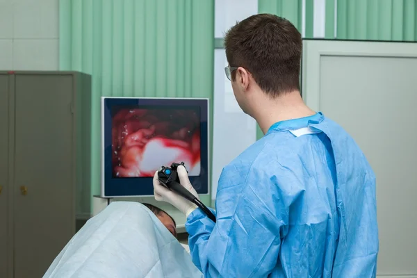 Endoscope examination — Stockfoto