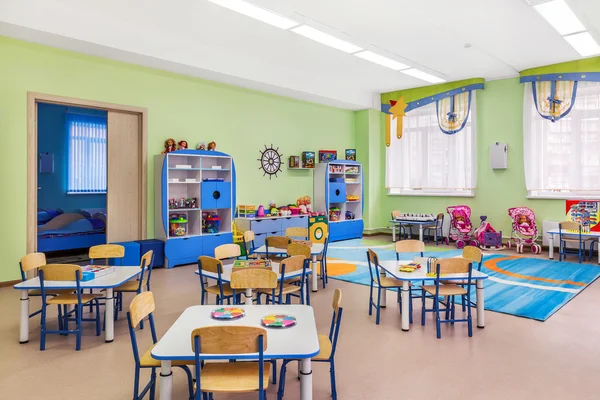 Kindergarten, study room. — Stock Photo, Image