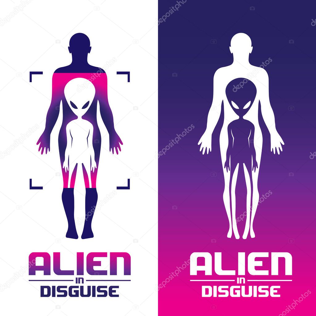 Alien in Disguise concept volume 1 set